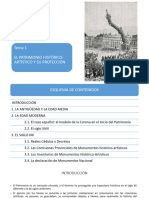 Tema 1. El Patrimonio Histórico-Artístico y Su Protección