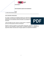 S13 y S14 - El Artículo de Opinión - Ejercicio de Transferencia - Formato