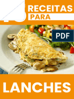 Receitas para Lanches