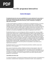 Berenguer Xavier Escribir Programas Interactivos