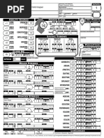 Charactersheet