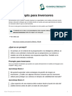 Guia Prompts para Inversores