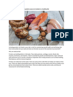 High Protein in Foods