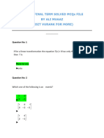 Mth501 Final Term Solved Mcqs File