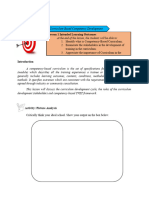 Module 1 Lesson 1 Introduction To Competency-Based Curriculum