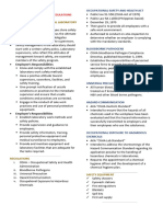 01 Laboratory Regulations + Post Lab