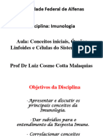 Aula Células e Órgãos Linfoides