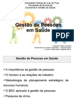 Aula 3 Gestão de Pessoas em Saúde