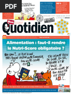 V 26 Mai Alimentation Et Nutriscore