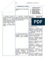 Criterios de Evaluación Matemáticas A, 4º ESO, 23-24