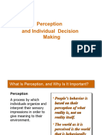 Chapter 6 Perception and Individual Decision Making