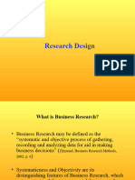 RM Chapter 06 Research Design