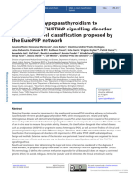 From Pseudohypoparathyroidism To Inactivating PTH/PTHRP Signalling Disorder (Ippsd), A Novel Classification Proposed by The Europhp Network