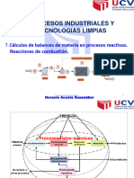 Sesion 7. Balance de Materia Con Reacciones Quimicas