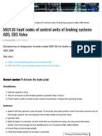 Volvo Mid 136 Fault Codes