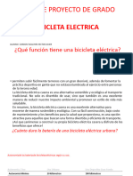 Perfil de Proyecto de Grado: Bicicleta Electrica