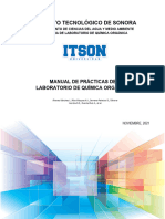 Manual de Laboratorio de Química Orgánica I 2022