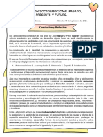 Educación Socioemocional Pasado, Presente y Futuro.