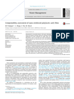 Compostability Assessment of Nano-Reinforced Poly (Lactic Acid) Films