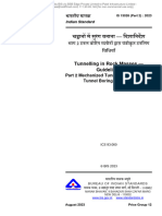 Tunnelling in Rock Masses - Guidelines: Part 2 Mechanized Tunnelling Methods by Tunnel Boring Machines