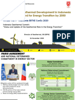 EBTKE Connex - Indonesia Geothermal Development Road Map