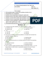 Class 11 IP Annual Exam (QP) Sample Paper 1