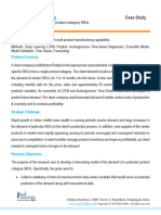 Demand Forecasting Case Study