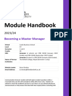 Module Handbook - H7 BaMM