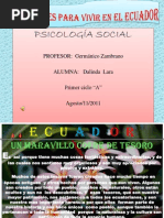 25 Razones y Más para Quedarme en Ecuador