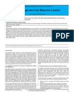 Design Appraisal For The Construction of A Water Off-Take Channel Following Construction Design and Management Regulations