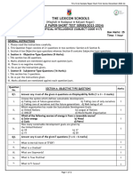 TLS - AI - Class-X - Sample Paper-Short Test Series - 2023-24