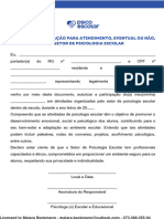 Modelo Termo Autorização Atendimento PsicoEscolar