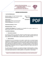 Informe Psicopedagogico