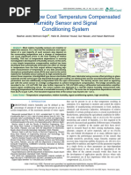 Facile and Low Cost Temperature Compensated Humidity Sensor and Signal Conditioning System