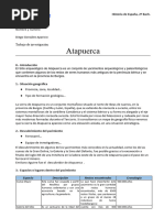 Investigacion Atapuerca