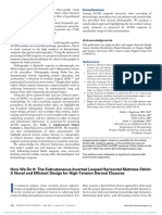 The Subcutaneous Inverted Looped Horizontal Mattress Stitch A Novel and E