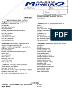 Revisão Sobre Classificação Dos Verbos - Parte 2