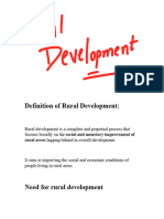 Rural Development