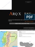 Analisis Socio Demográfico Valle de Los Chillos