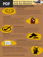 Infografia Proceso de Creacion de La Ley en Mexico