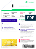 Transavia Boardingpass Marie Faure Ambroise TO3100 13 02 2021