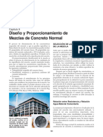 Dosificación y Proporcionamiento Del Concreto - DISEÑO Y CONTROL de MEZCLAS de CONCRETO