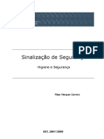 Sinalização de Segurança Higiene e Segurança