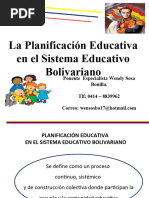 Foro Planificación Bolivariana