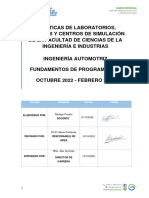 Guías de Prácticas - Fundamentos de Programación - Oct - 2022 - Mar - 2023 - Aprobada