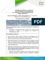 Guía de Actividades y Rúbrica de Evaluación Unidad 2 - Fase 5 - Auditorias Sistemas de Responsabilidad Social