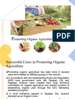 Romoting Organic Agriculture