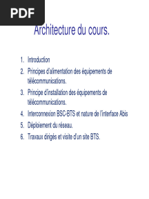 00 Architecture Du Réseau Et Interface (Mode de Compatibilité)