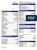 B737 Checklist PBD