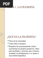 La Filosofía